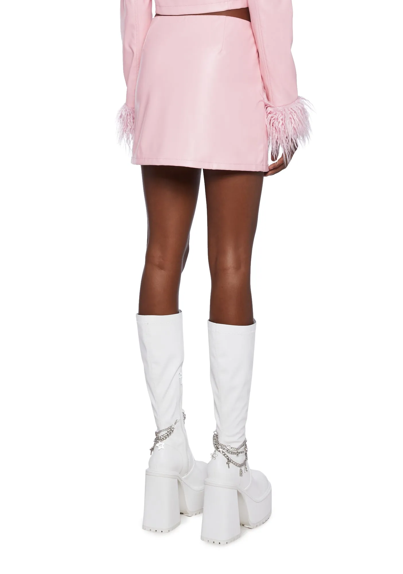 Make 'Em Pay Mini Skirt sold by Dolls Kill product image thumbnail 4