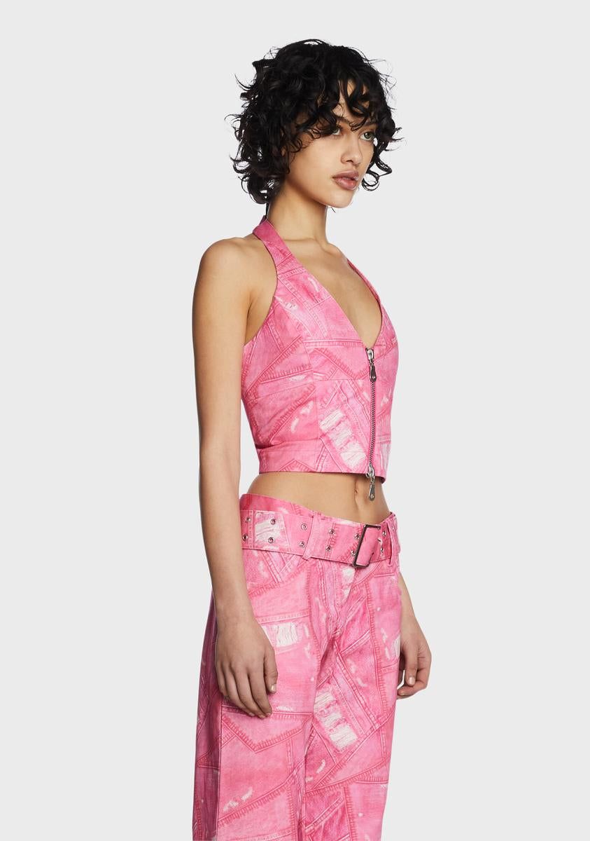 Candy Halter Top sold by Dolls Kill product image thumbnail 4