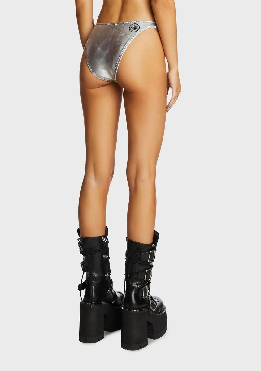 The '91 Straight Up Bikini Bottoms sold by Dolls Kill product image thumbnail 4