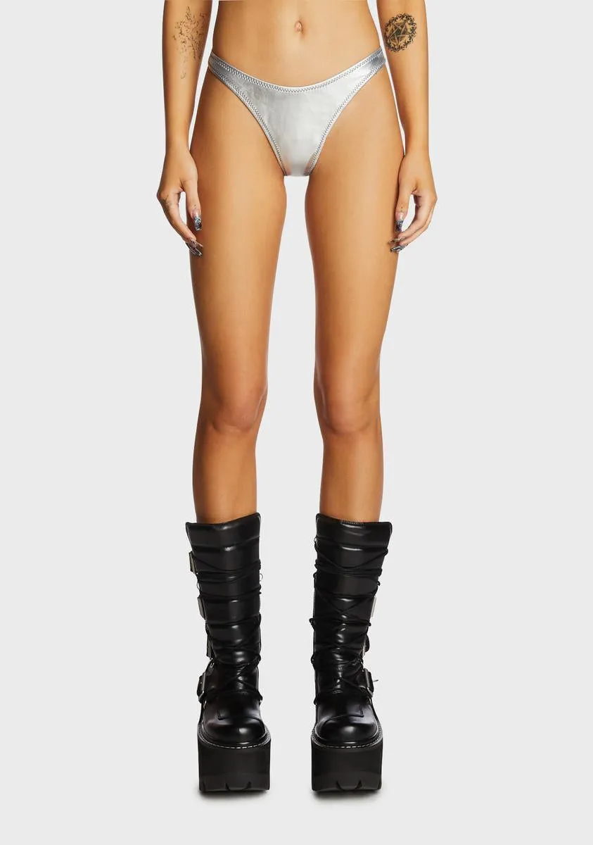 The '91 Straight Up Bikini Bottoms sold by Dolls Kill