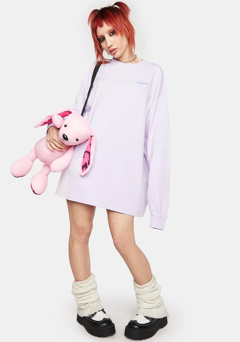 Mills Logo Long Sleeve Graphic Tee sold by Dolls Kill product image thumbnail 3