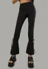Power Moves Fitted Flare Pants sold by Dolls Kill