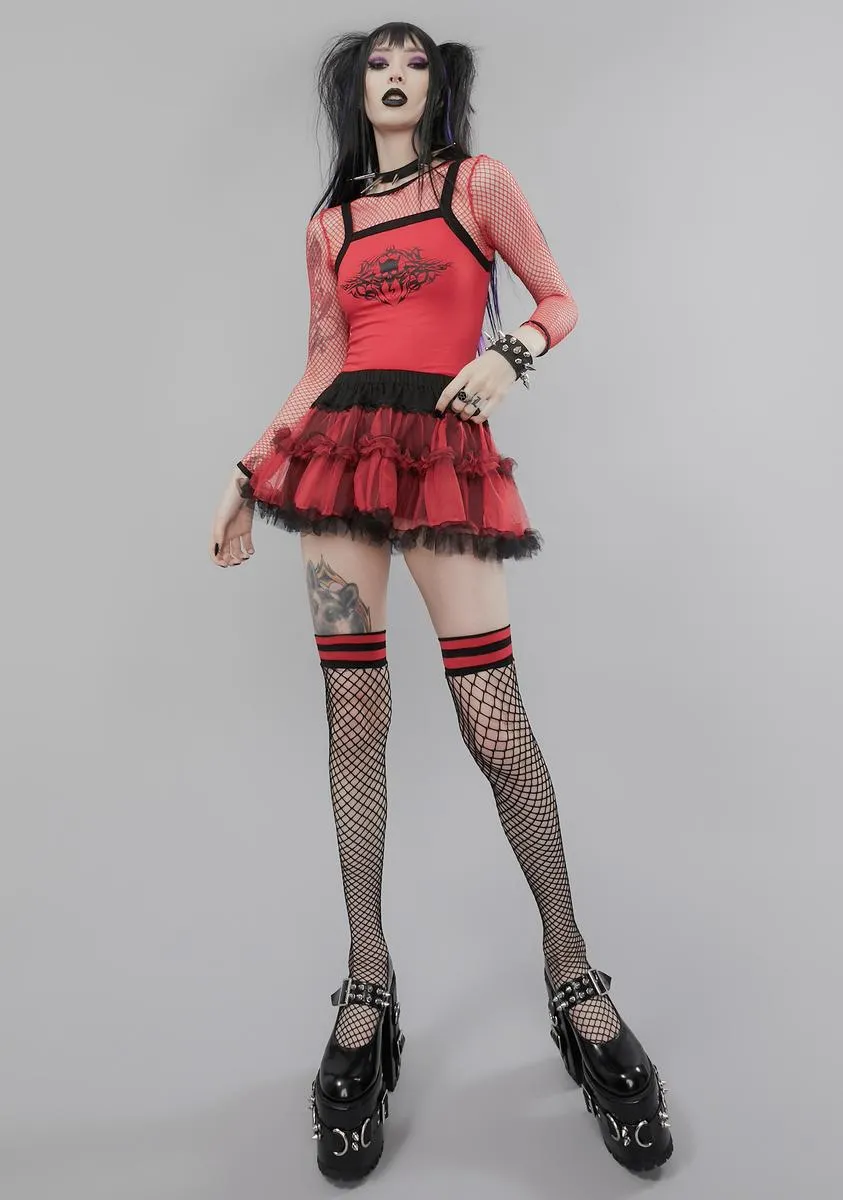 License 2 Kill Graphic Crop Tank sold by Dolls Kill product image thumbnail 3