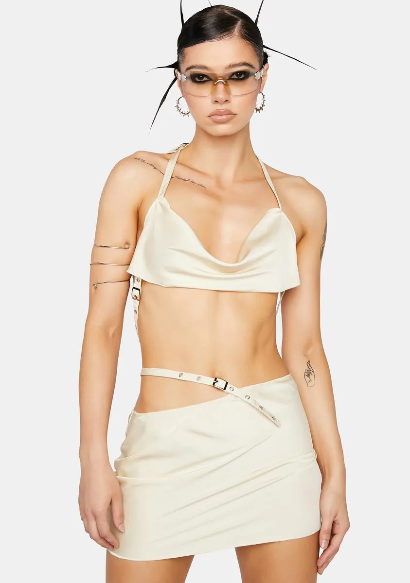 Made You Stare Skirt Set sold by Dolls Kill