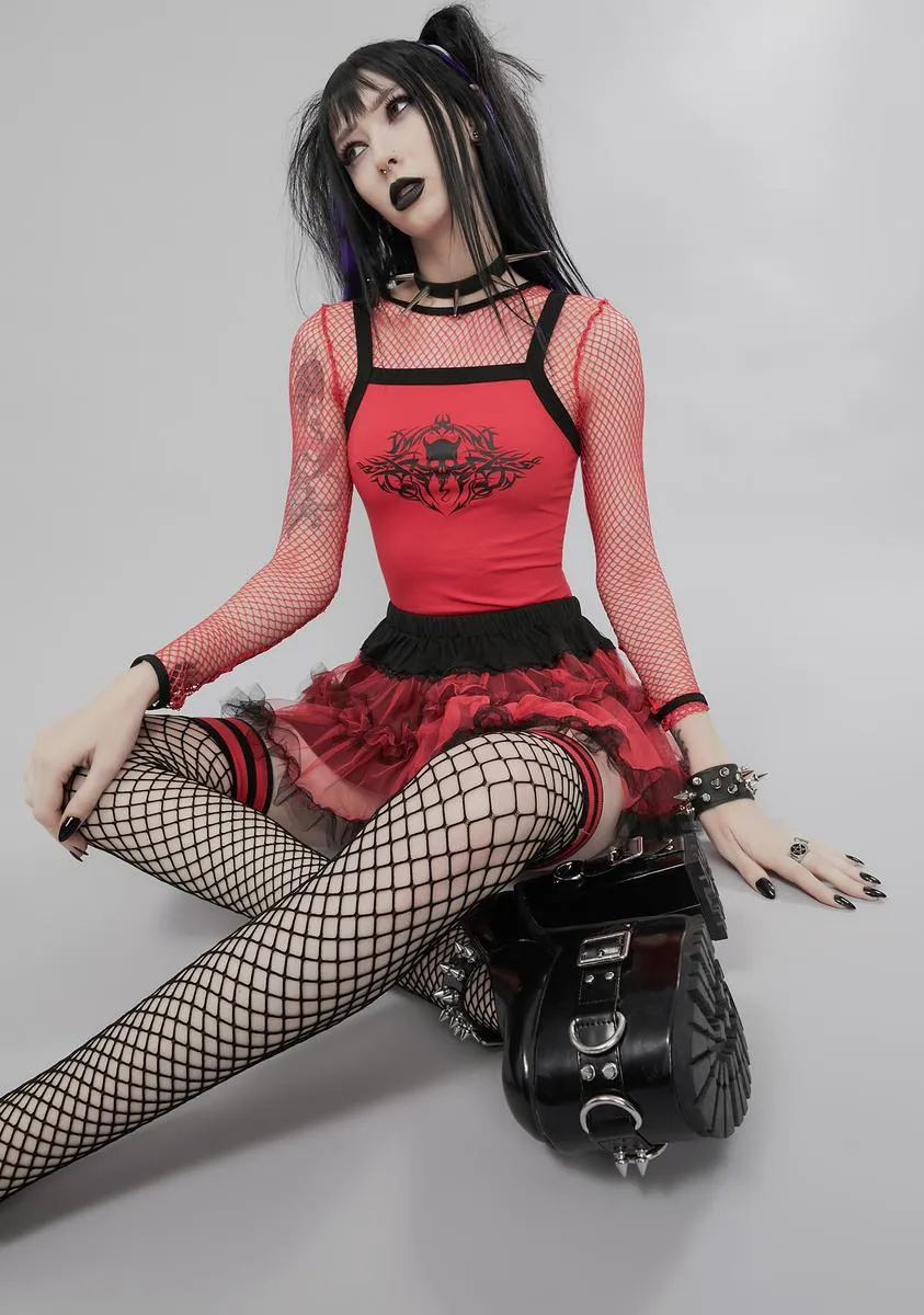 License 2 Kill Graphic Crop Tank sold by Dolls Kill product image thumbnail 2