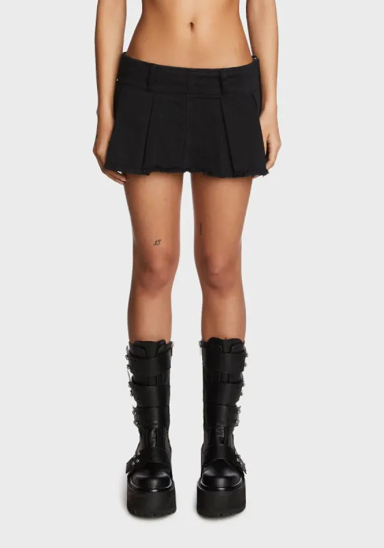 Jaded London Lila Dirty Wash Mini Skirt | Parallel