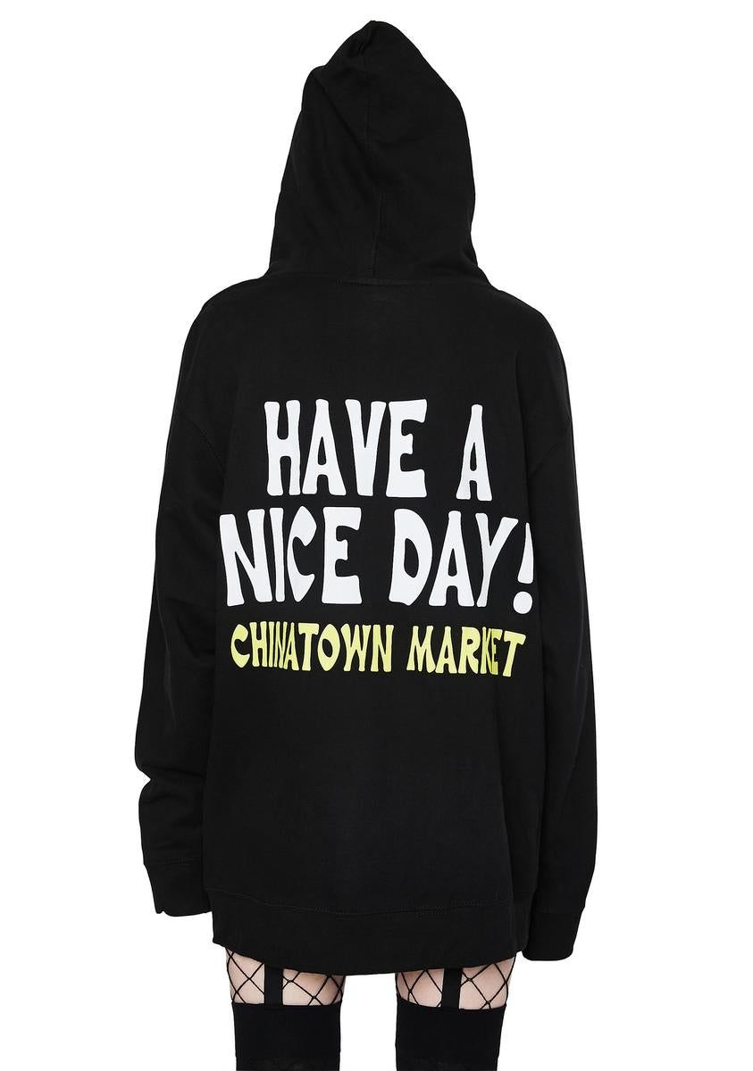 Smiley Ball Gag Hoodie sold by Dolls Kill product image thumbnail 4