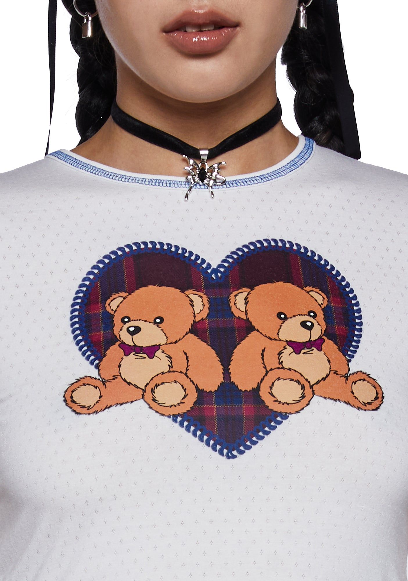 My Baby Bear Baby Tee sold by Dolls Kill product image thumbnail 2