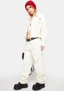 Off White Carpenter Pants sold by Dolls Kill