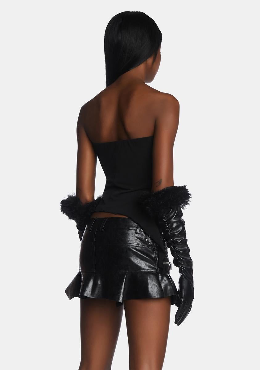 Hailey Asymmetrical Top sold by Dolls Kill product image thumbnail 4