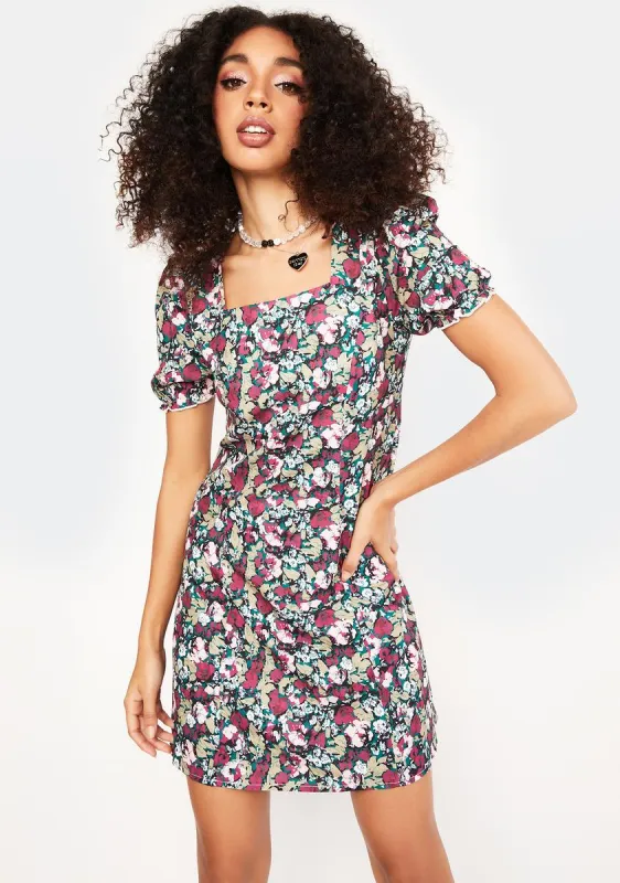 Aqua We Should Kiss Mini Dress sold by Dolls Kill