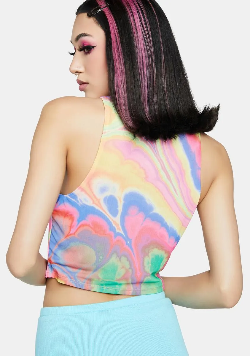 Calabra Mesh Crop Top sold by Dolls Kill product image thumbnail 4