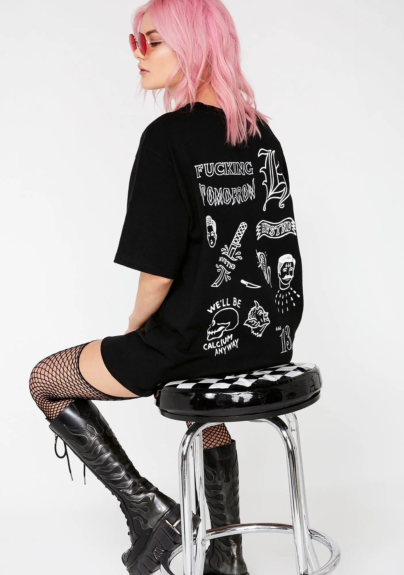 13 Tee sold by Dolls Kill product image thumbnail 4