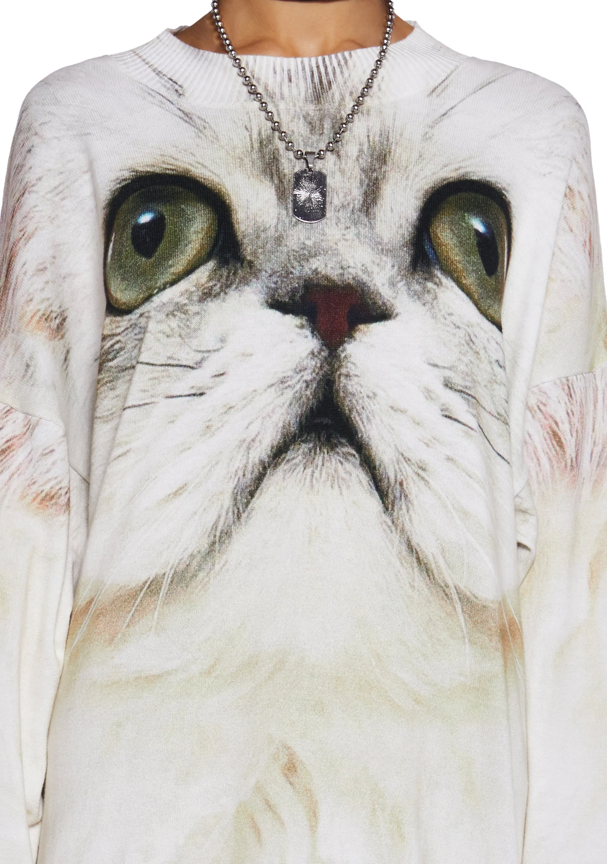 Furry Friend Oversized Sweater sold by Dolls Kill product image thumbnail 5