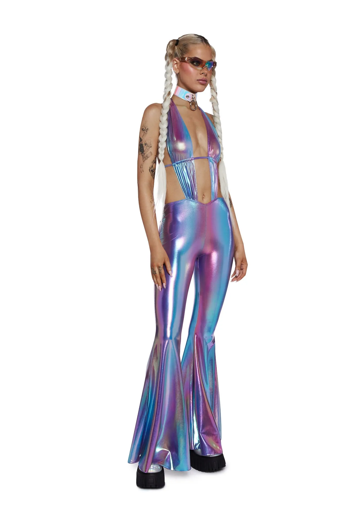 Mermaid Mirage Jumpsuit sold by Dolls Kill product image thumbnail 5