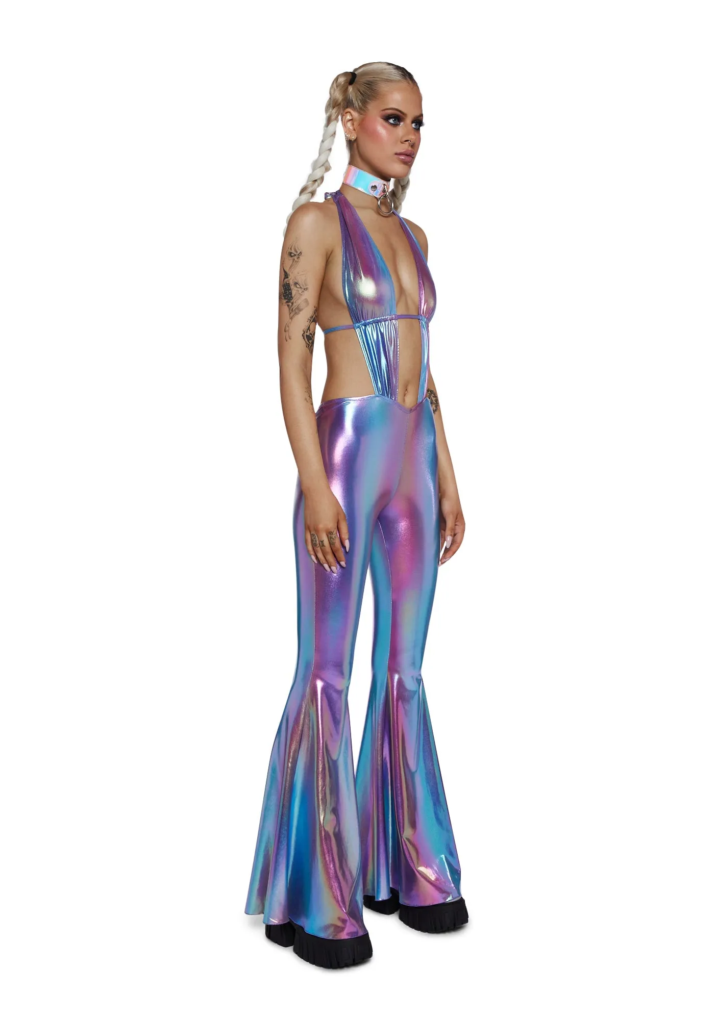 Mermaid Mirage Jumpsuit sold by Dolls Kill product image thumbnail 3