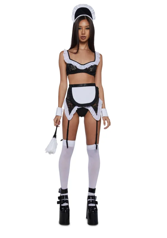 Maid You Look Costume Set sold by Dolls Kill