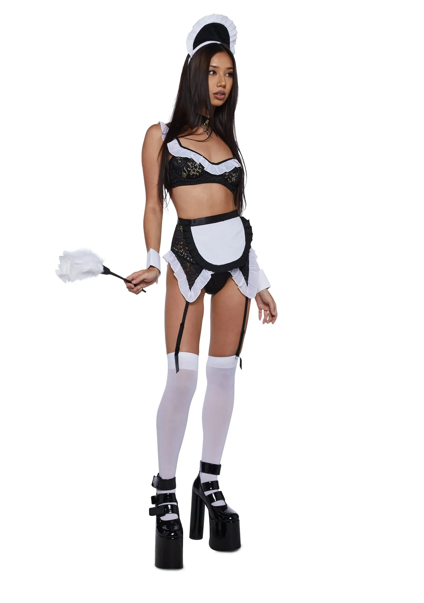 Maid You Look Costume Set sold by Dolls Kill product image thumbnail 5