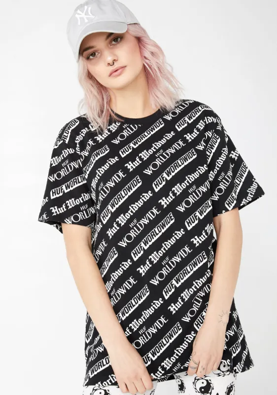 Fake News Short Sleeve T-Shirt sold by Dolls Kill