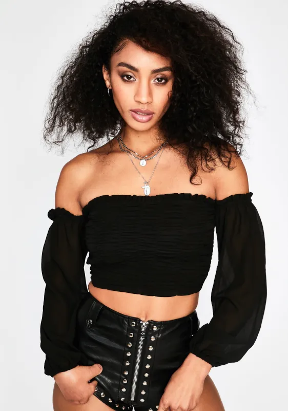 The Dream Team Crop Top sold by Dolls Kill