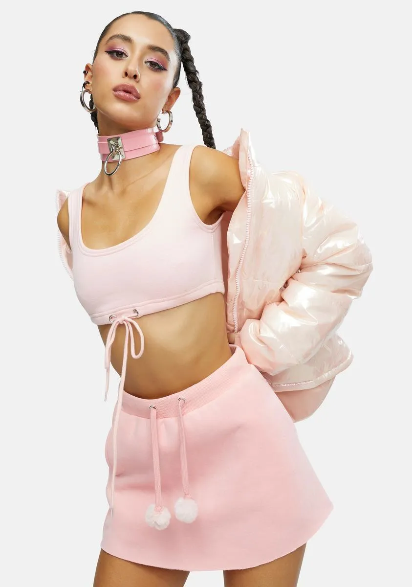 Fairy Flurry Tank Crop Top sold by Dolls Kill