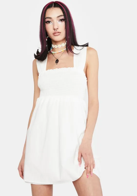 Mind Your Manners Mini Dress sold by Dolls Kill