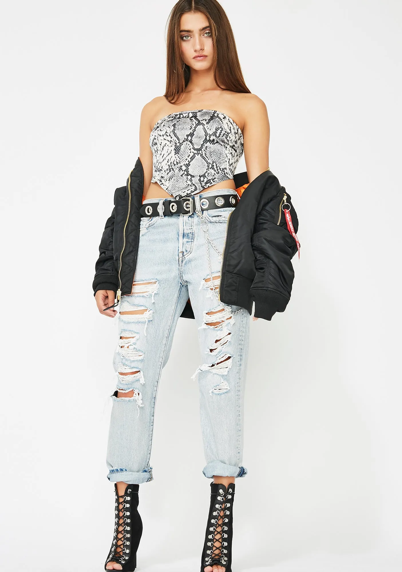 Sinful Serving Lewks Scarf Top sold by Dolls Kill product image thumbnail 3