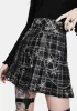 Plaid Distressed Mini Skirt sold by Dolls Kill