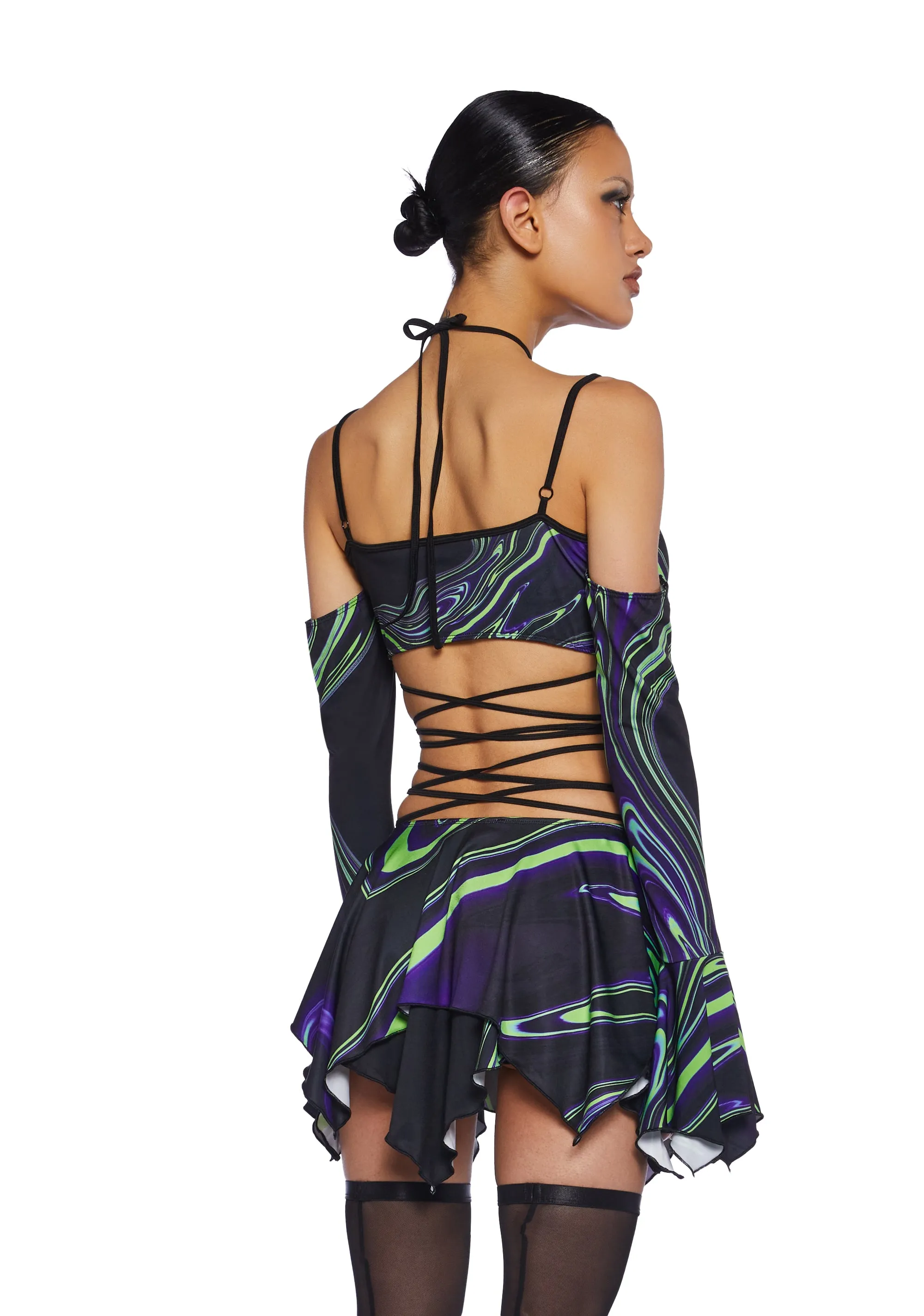 Synth Metamorphosis Skirt Set sold by Dolls Kill product image thumbnail 4