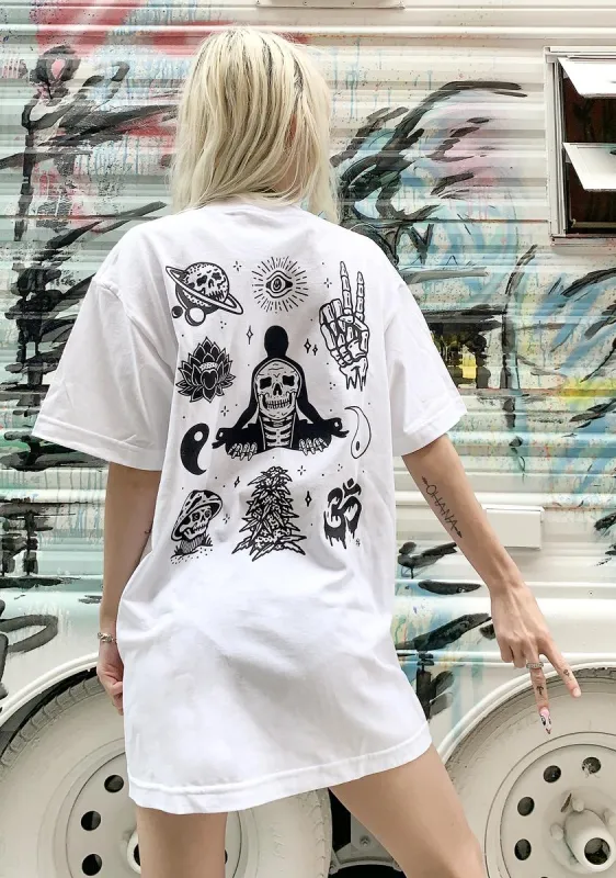 Peace Flash Graphic Tee sold by Dolls Kill