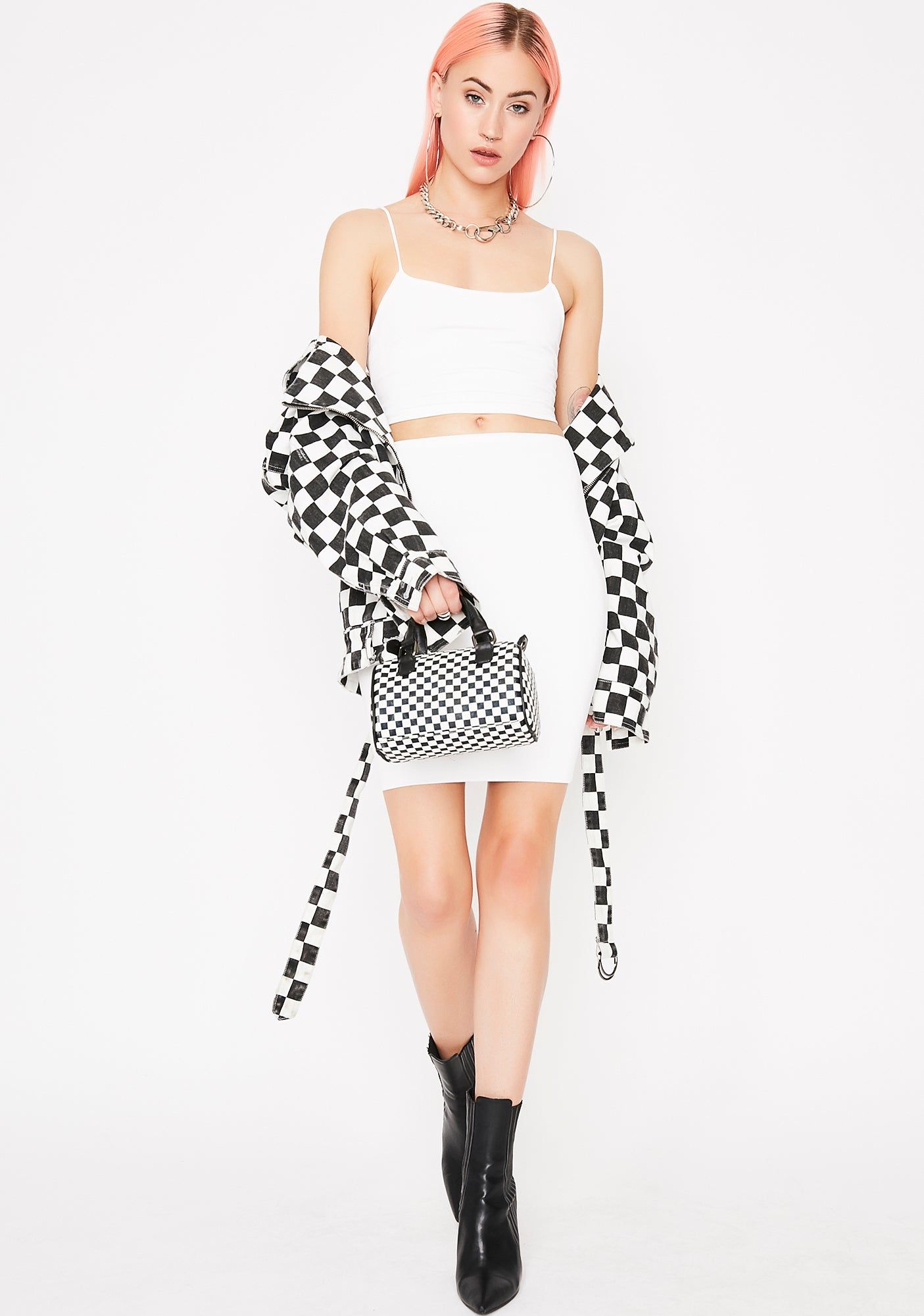 Icy Dangerous Liaisons Bodycon Set sold by Dolls Kill product image thumbnail 3