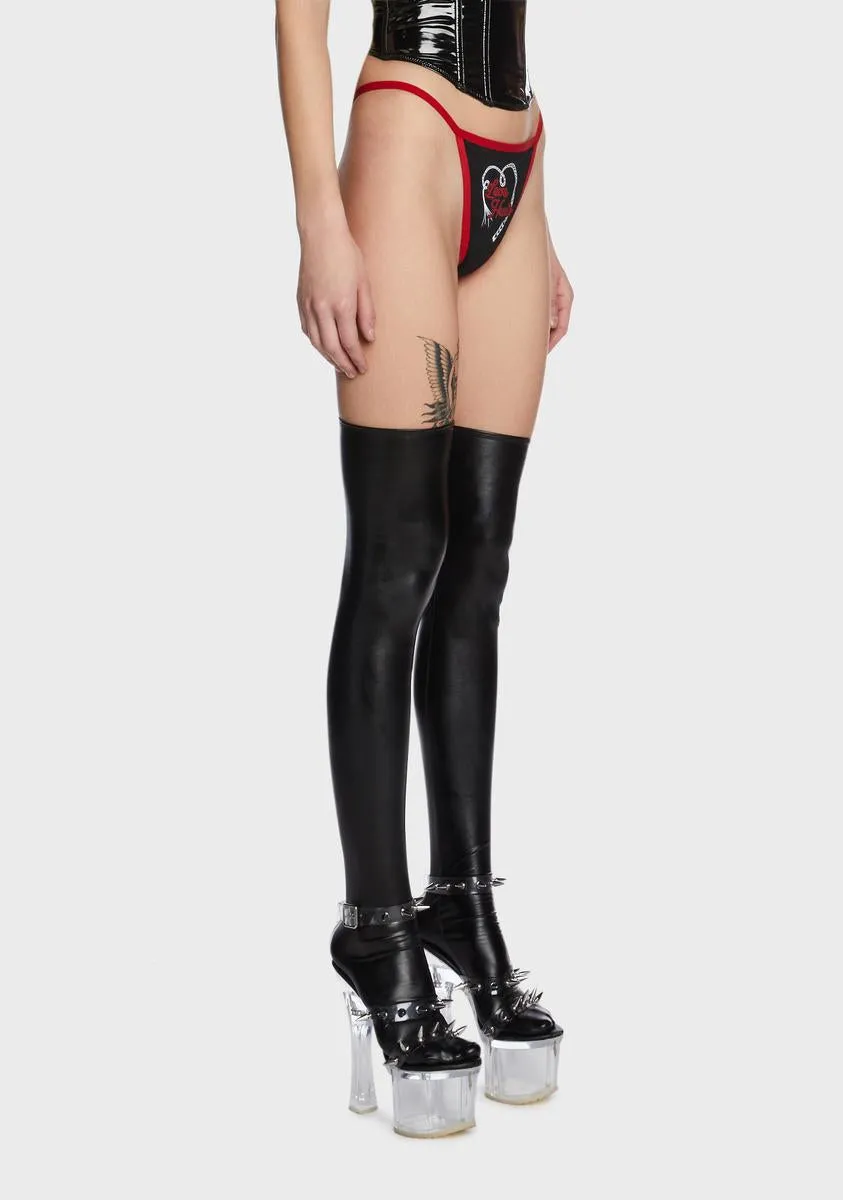 Love Hurts Thong Panty sold by Dolls Kill product image thumbnail 3