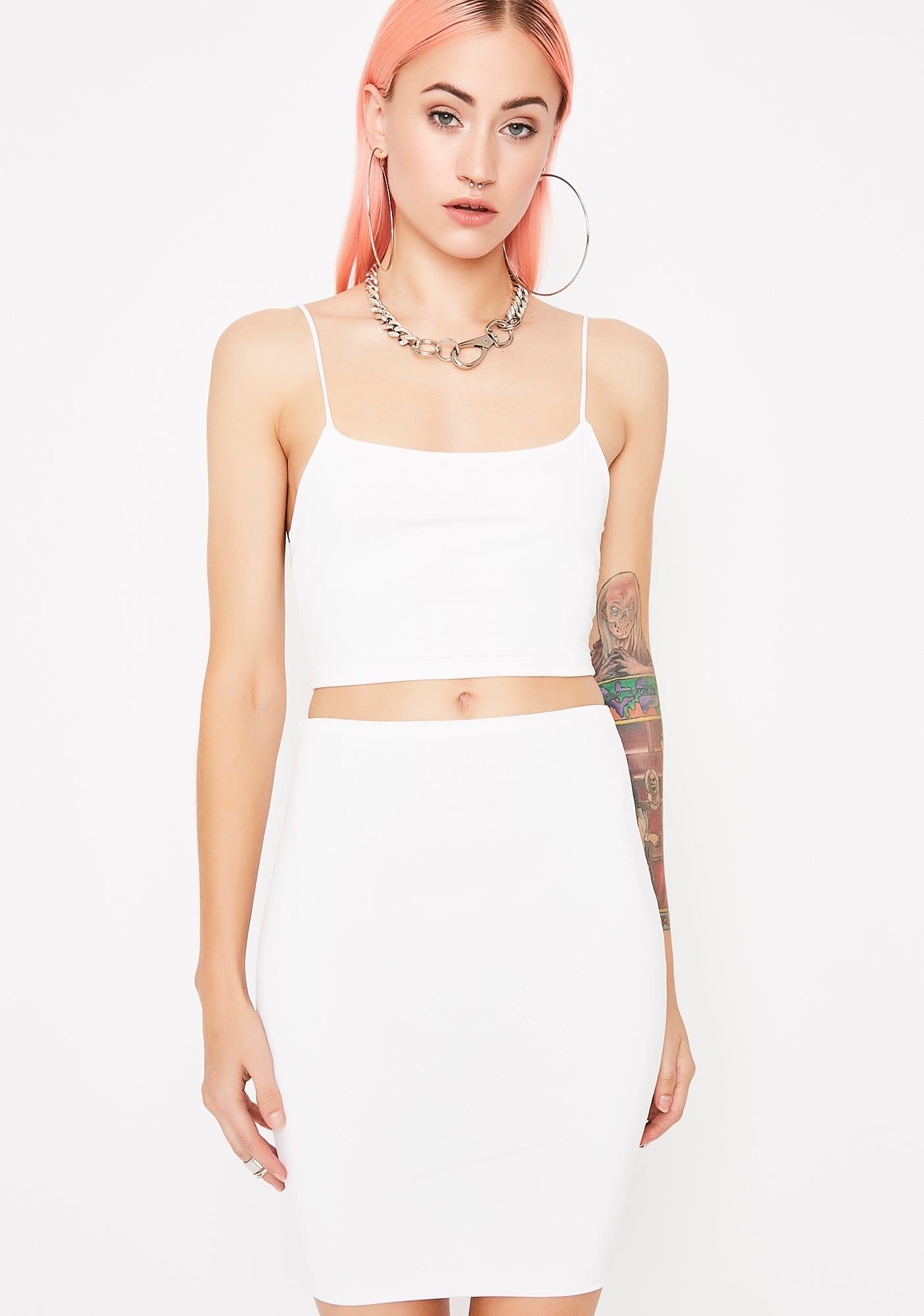 Icy Dangerous Liaisons Bodycon Set sold by Dolls Kill