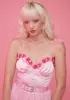 Gentle Night Satin Corset Top sold by Dolls Kill
