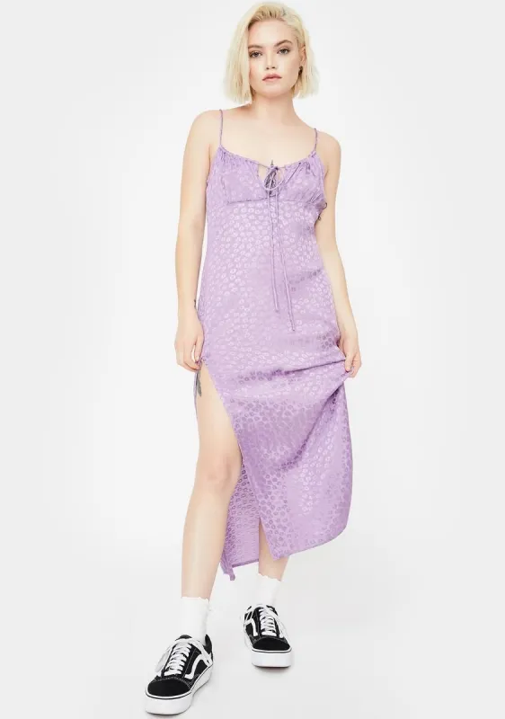 Lavender Cypress Midi Dress sold by Dolls Kill