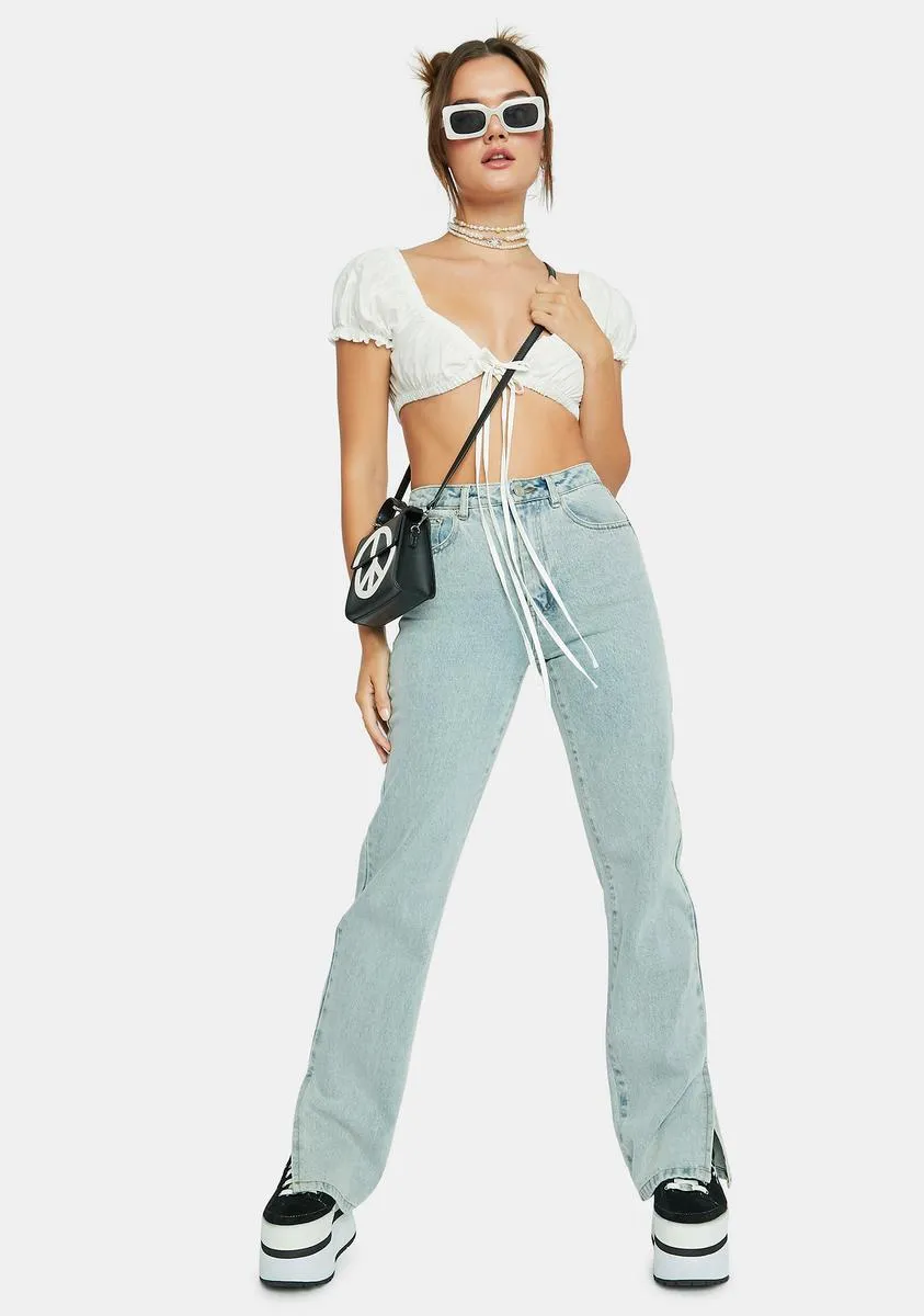 Milkmaid Bra Top sold by Dolls Kill product image thumbnail 3