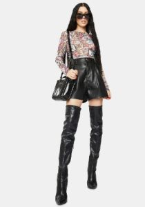 Monarch Mesh Long Sleeve Top sold by Dolls Kill