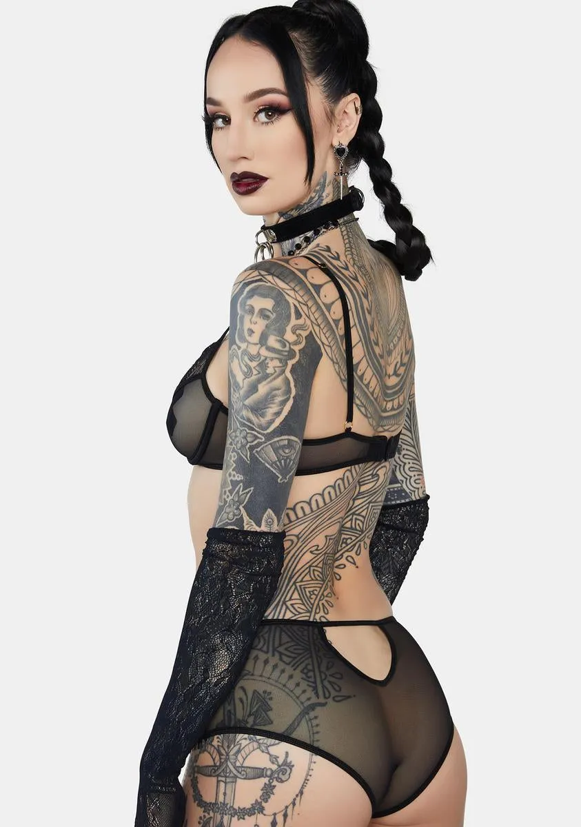 Shadow Of Love Lingerie Set sold by Dolls Kill product image thumbnail 4