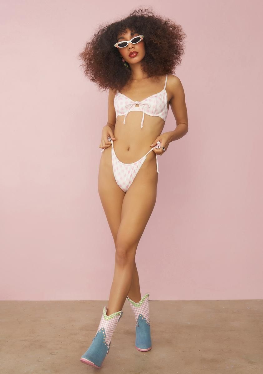 Slice Of Heaven Ruched Bikini Set sold by Dolls Kill product image thumbnail 3