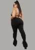 Plus Power Moves Fitted Flare Pants sold by Dolls Kill