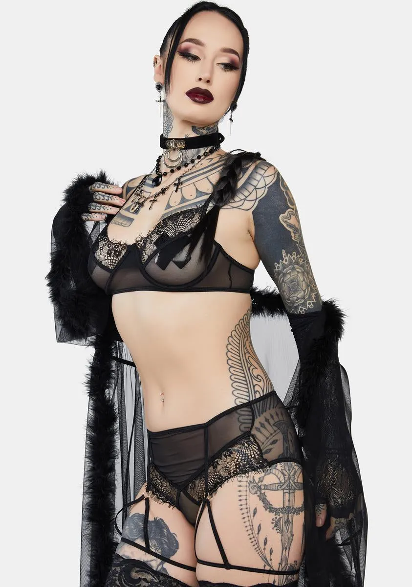 Shadow Of Love Lingerie Set sold by Dolls Kill product image thumbnail 2