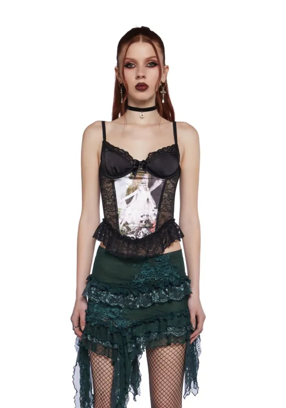 Enticing Realms Corset Top sold by Dolls Kill