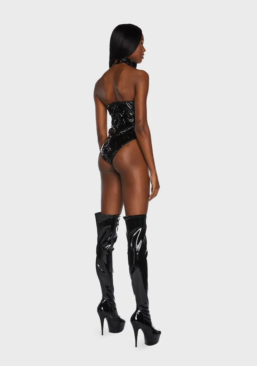 Brand New Funk Vinyl Bodysuit sold by Dolls Kill product image thumbnail 3