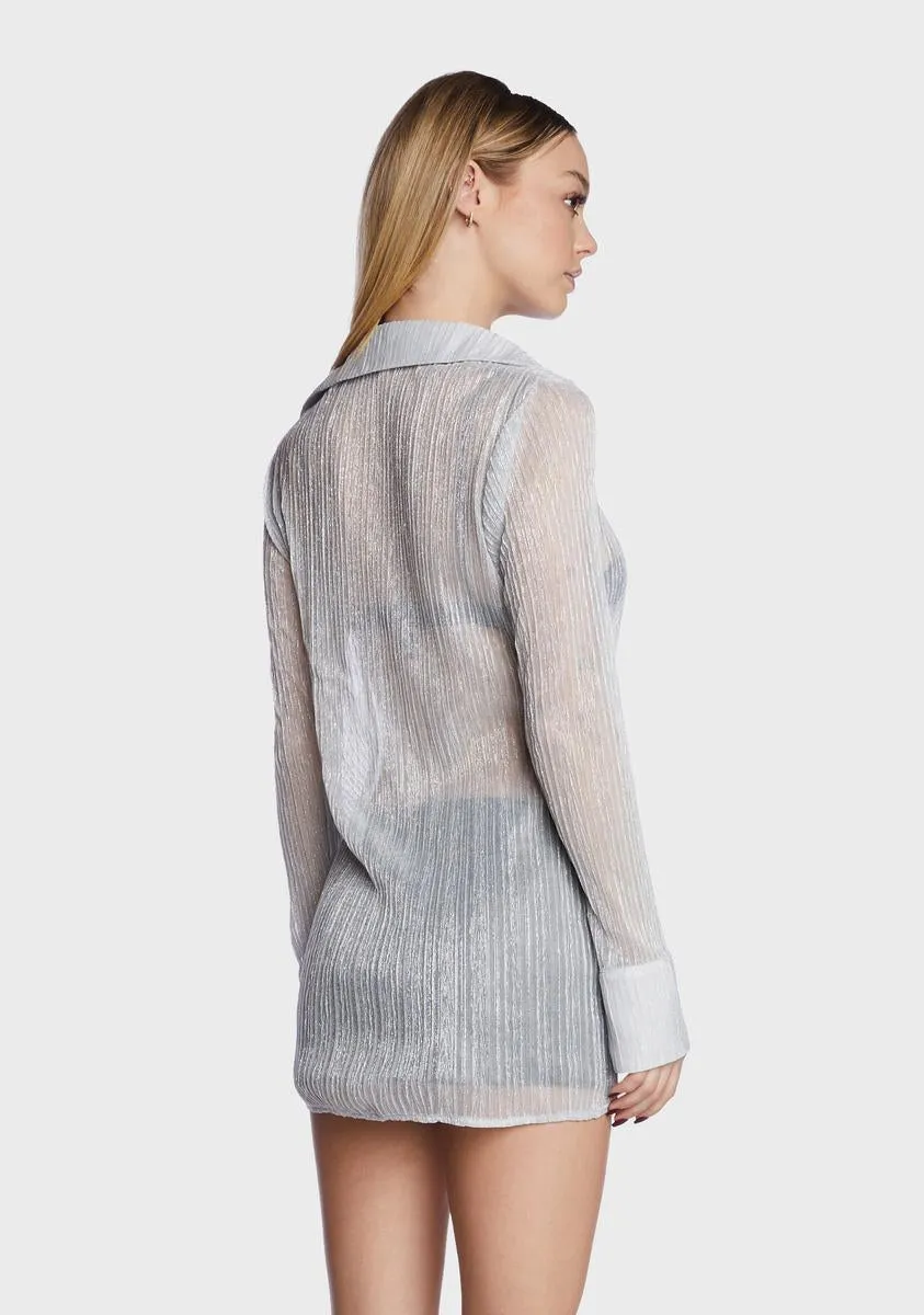 You Could Never Glitter Shirt sold by Dolls Kill product image thumbnail 3