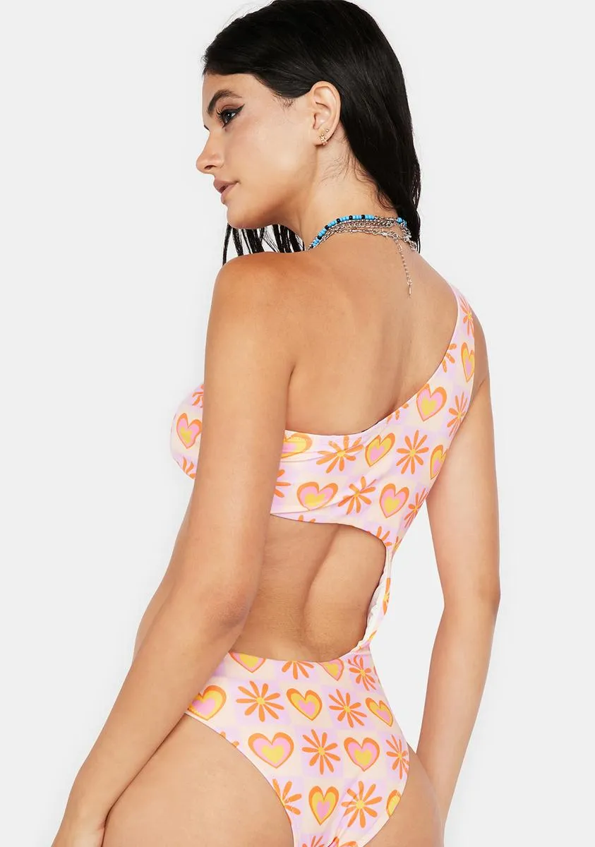 Vibes All Around Cut-Out Bodysuit sold by Dolls Kill product image thumbnail 4