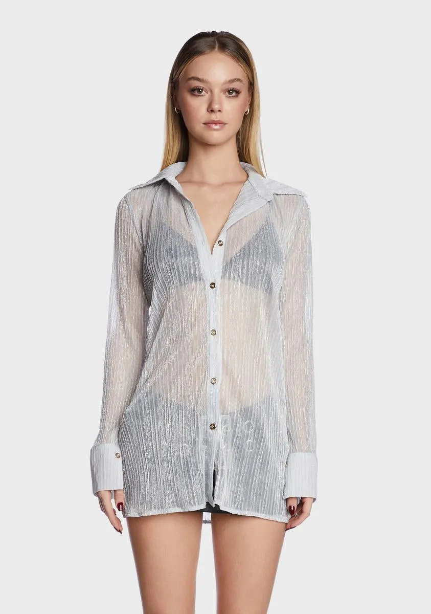 You Could Never Glitter Shirt sold by Dolls Kill