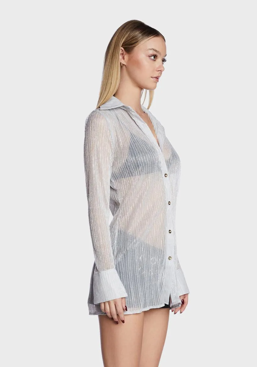 You Could Never Glitter Shirt sold by Dolls Kill product image thumbnail 2