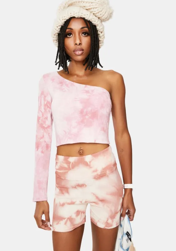 Canceled Plans Tie Dye Crop Top sold by Dolls Kill