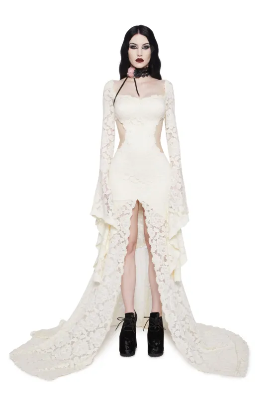 Desired Occasions Maxi Dress sold by Dolls Kill