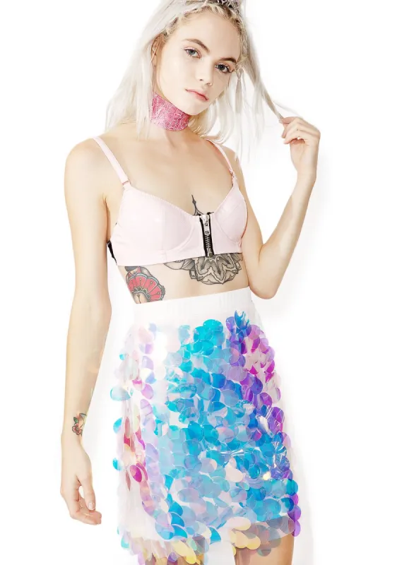 Lucky Charmz Skirt sold by Dolls Kill